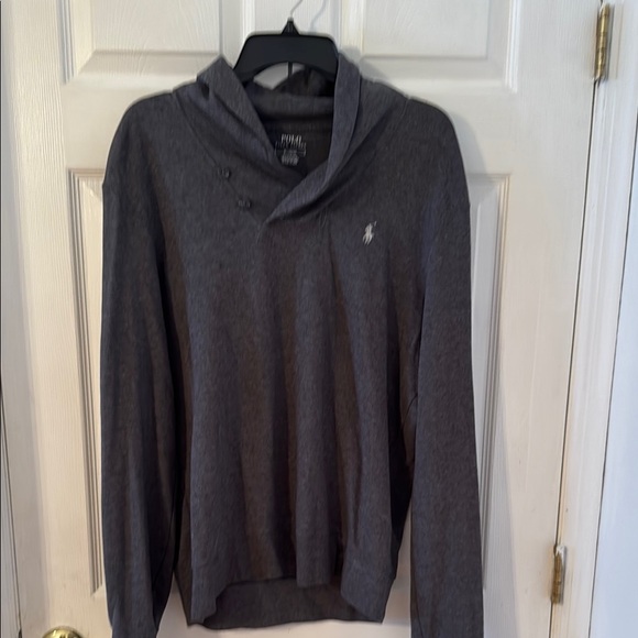 Polo Ralph Lauren Gray Hoodie - Picture 1 of 2